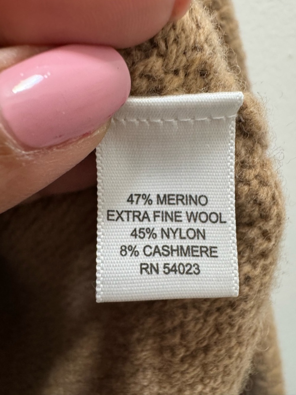 Banana Republic Cashmere Blend Cozy Camel Textured Knit sweater Jacket Medium - Picture 6 of 8